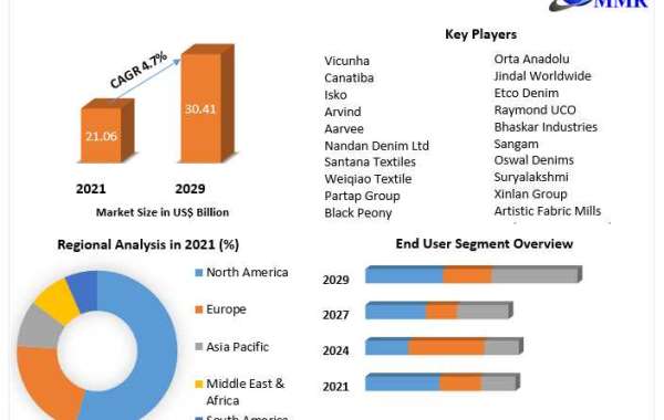 Denim Fabric Market Depth Study, Analysis, Growth, Trends, Developments and Forecast 2029