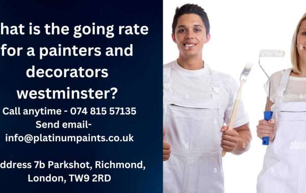 What is the going rate for a painters and decorators westminster?