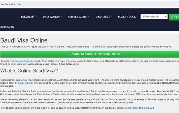 SAUDI Kingdom of Saudi Arabia Official Visa Online